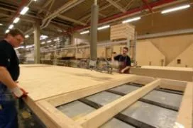 Colocando los paneles OSB